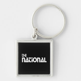 The National - 1980 promo graphic - White Keychain