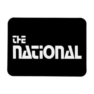 The National - 1980 promo graphic - White Magnet