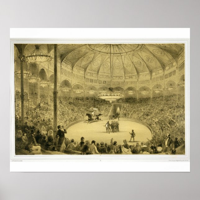 The National Circus, published by Auguste Bry (lit Poster (Front)