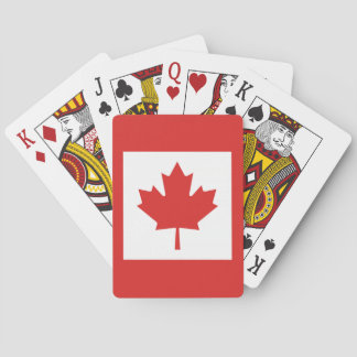 The National Flag of Canada Playing Cards