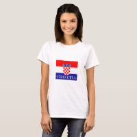 The National flag of Croatia Zastava Hrvatske