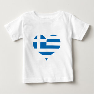 The National flag of Greece Baby T-Shirt
