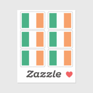 The national flag of Ireland Collection pack of 6