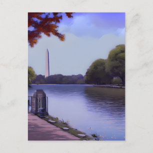 The National Monument in Washington D.C. Postcard