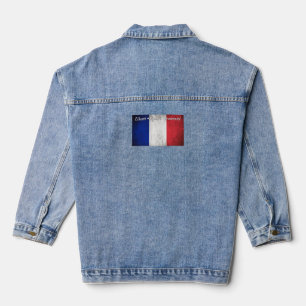 The National Motto of France Denim Jacket