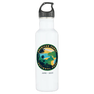 The National Park of American Samoa 710 Ml Water Bottle