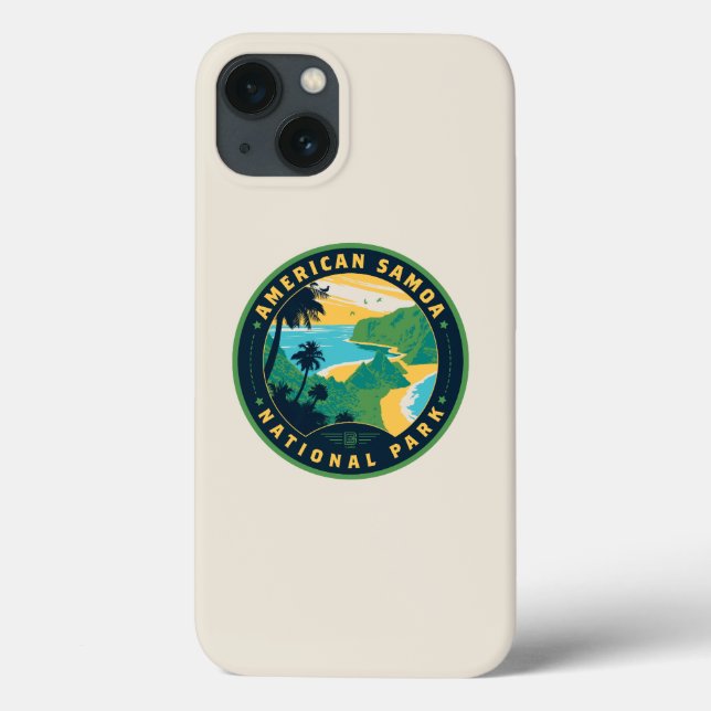 The National Park of American Samoa Case-Mate iPhone Case (Back)
