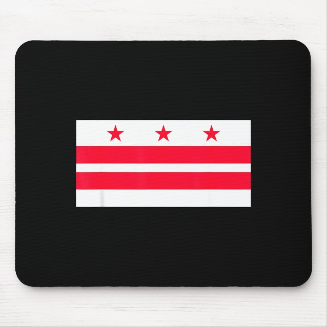 The Nations Capital, The District, Washington, Dc  Mouse Pad (Front)