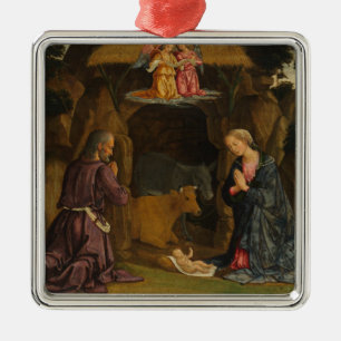 The Nativity, 1480s Metal Ornament
