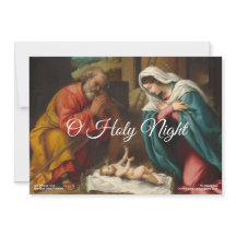 The Nativity 1523c | Blue Beach Song™ Holiday Card