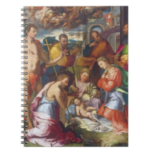 The Nativity, 1534 (oil on panel) Notebook