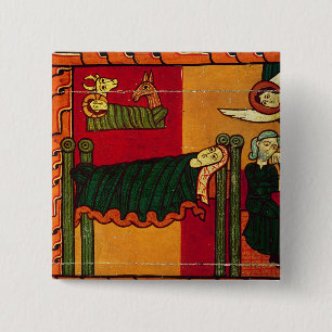 The Nativity 2 Inch Square Button