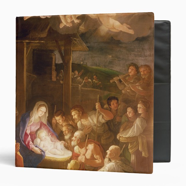 The Nativity at Night, 1640 Binder (Front/Inside)