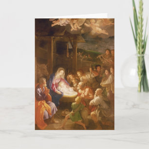 The Nativity at Night, 1640 Holiday Card