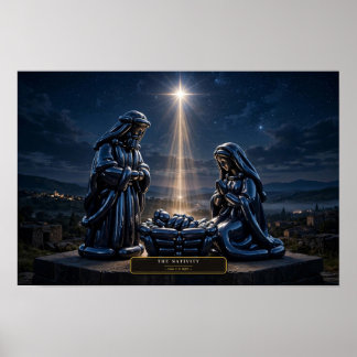 The Nativity — Balloon Sculpture Poster