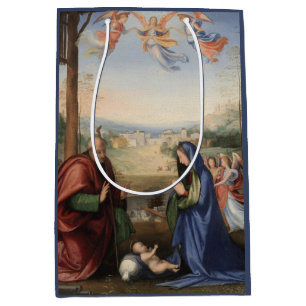 The Nativity by Fra Bartolommeo Medium Gift Bag