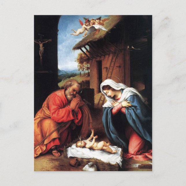 The Nativity by Lotto Postcard (Front)