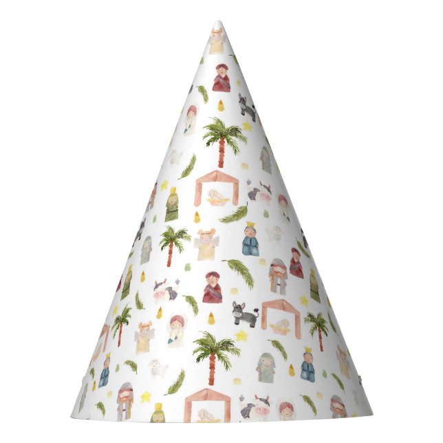 The Nativity Christmas holiday Party Hat (Front)