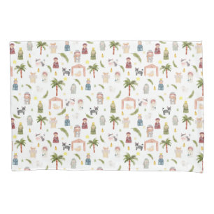 The Nativity Christmas holiday Pillowcase