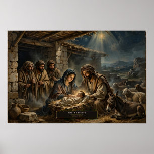 The Nativity — Da Vinci Style Poster