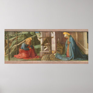 The Nativity - Filippino Lippi Fine Art Poster