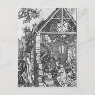The Nativity, from the 'Life of the Virgin' Postcard