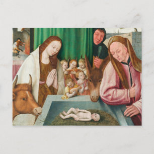 The Nativity  Holiday Postcard