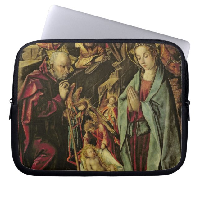 The Nativity Laptop Sleeve (Front)