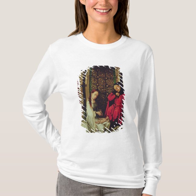 The Nativity, left wing of a triptych, c.1496 T-Shirt (Front)