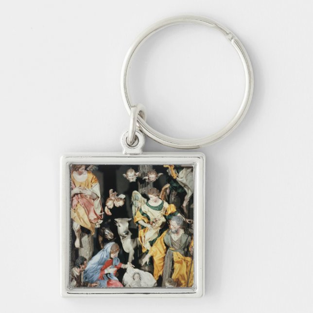 The Nativity, made in Naples Keychain (Front)