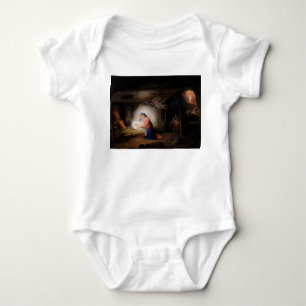 The Nativity of Christ (by Vladimir Borovikovsky) Baby Bodysuit