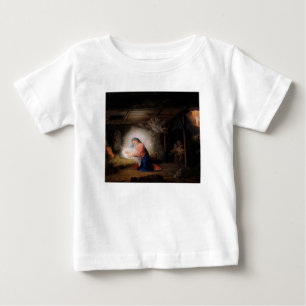 The Nativity of Christ (by Vladimir Borovikovsky) Baby T-Shirt