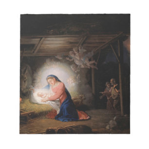 The Nativity of Christ (by Vladimir Borovikovsky) Notepad