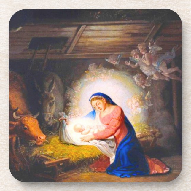 The Nativity of Christ Coaster (Front)