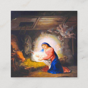 The Nativity of Christ Enclosure Card
