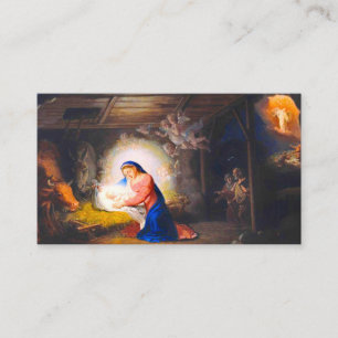 The Nativity of Christ Enclosure Card