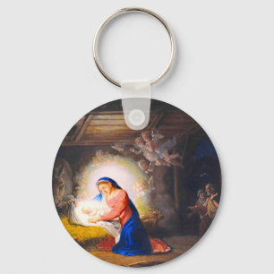 The Nativity of Christ Keychain