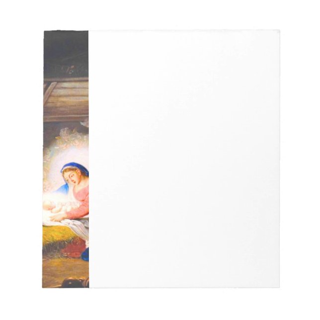 The Nativity of Christ Notepad (Front)