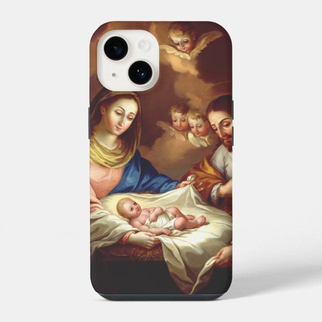 The Nativity of Jesus Christ  iPhone Case (Back)
