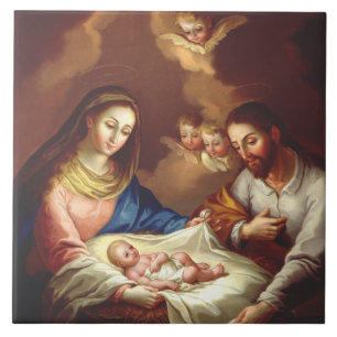 The Nativity of Jesus Christ  Tile