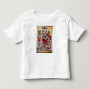 The Nativity, Russian icon, 16th century Toddler T-shirt