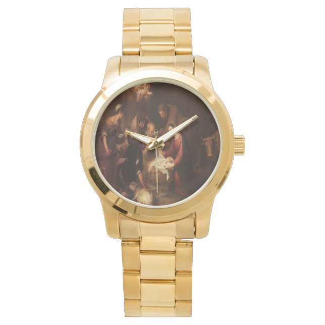 The Nativity Shepherds 1668 Watch (Front)