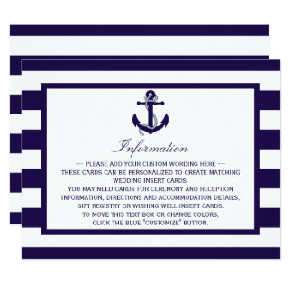 wedding registry insert