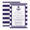 The Nautical Anchor Navy Stripe Wedding Collection