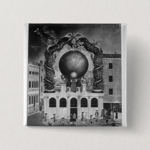 The Nautical Debt of 1782 2 Inch Square Button