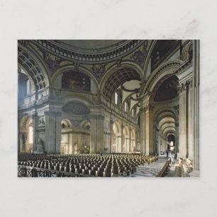 The Nave of St. Paul's Cathedral (photo) Postcard