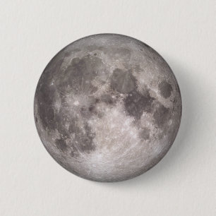 The Near Side of the Moon 2 Inch Round Button