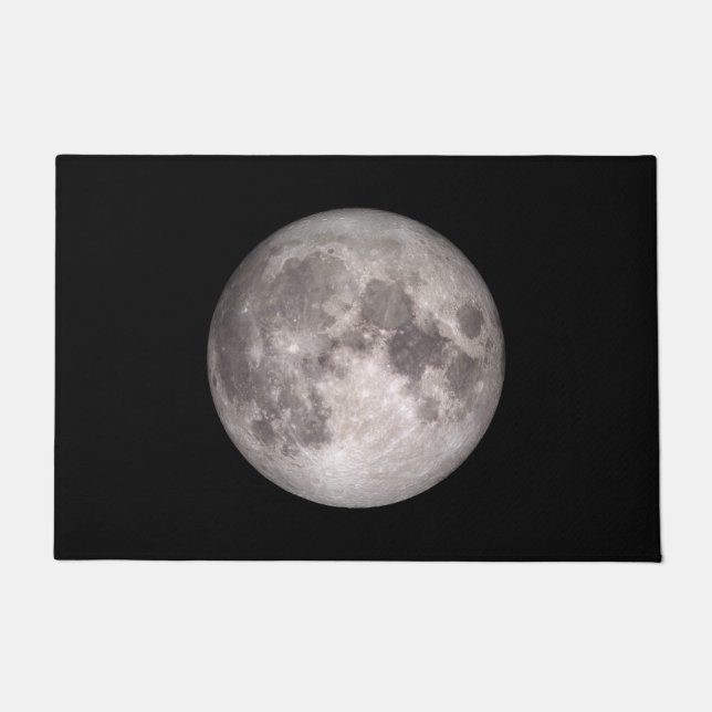 The Near Side of the Moon (Lunar Landscape) Doormat (Front)