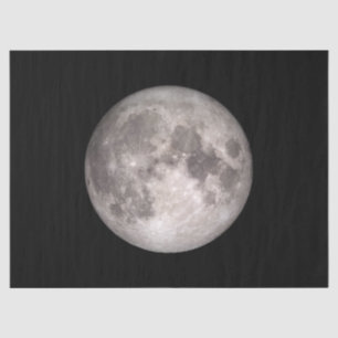 The Near Side of the Moon (Lunar Landscape) Tissue Paper