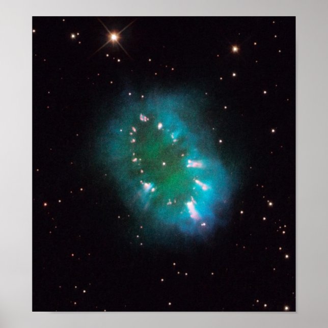 The Necklace Nebula (Hubble Telescope) Poster (Front)